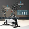 Image of costway Fitness Magnetic Stationary Bike with Heart Rate by Costway 781880212430 45361287