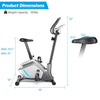 Image of costway Fitness Magnetic Stationary Upright Exercise Bike with LCD Monitor and Pulse Sensor by Costway 781880212461 01487259 Magnetic Stationary Upright Exercise Bike LCD Pulse Sensor Costway