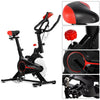 Image of costway Fitness Stationary Indoor Sports Bicycle with Heart Rate Sensor and LCD Display by Costway 781880213802 87492360