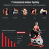 Image of costway Fitness Stationary Silent Belt Adjustable Exercise Bike with Phone Holder and Electronic Display by Costway Stationary Silent Belt Exercise Bike PhoneHolder Electronic Costway