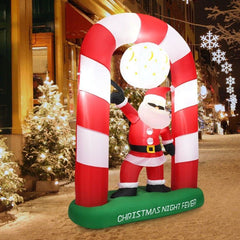 7.5 Feet Inflatable Christmas Lighted Santa Claus by Costway