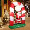 Image of Costway Holiday Ornaments 7.5 Feet Inflatable Christmas Lighted Santa Claus by Costway 781880293781 28510746