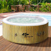 Image of Costway Hot tub 4 Persons Portable Heated Bubble Massage Spa by Costway 4 Persons Portable Heated Bubble Massage Spa by Costway 59748103
