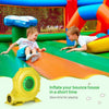Image of Costway Inflatable Bouncer Accessories 1100W Air Blower Inflatable Blower for Inflatable Bounce House by Costway 19728046 1100W Air Blower Inflatable Blower for Inflatable Bounce House Costway SKU# 19728046