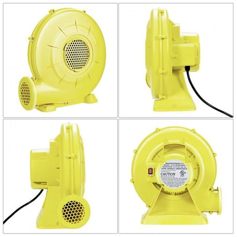 Costway Inflatable Bouncer Accessories 350 Watt 0.5 HP Air Blower Pump Fan for Inflatable Bounce House and Bouncy Castle by Costway 86341792 350 Watt 0.5 HP Air Blower Pump Fan for Inflatable Bounce House 
