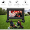 Image of Costway Inflatable Bouncers 14 feet Inflatable Outdoor Movie Projector Screen with Blower and Carrying Bag by Costway 781880272137 06953172 14 ft Inflatable Outdoor Movie Projector w/ Blower & Carrying Bag