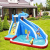 Image of Costway Inflatable Bouncers 4-in-1 Inflatable Water Slide Park with Long Slide and 735W Blower by Costway 781880234180 01642387 4-in-1 Inflatable Water Slide Park Long Slide 735W Blower Costway
