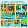 Image of Costway Inflatable Bouncers 7 in 1 Inflatable Water Slide Park by Costway 781880250692 71962345 7 in 1 Inflatable Water Slide Park by Costway SKU# 71962345