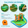 Image of Costway Inflatable Bouncers 7 in 1 Inflatable Water Slide Park by Costway 781880250692 71962345 7 in 1 Inflatable Water Slide Park by Costway SKU# 71962345