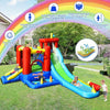 Image of Costway Inflatable Bouncers 9-in-1 Inflatable Kids Water Slide Bounce House with 860W Blower by Costway 781880275046 36841957 9-in-1 Inflatable Kids Water Slide Bounce House w/ 860W Blower Costway