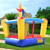 Image of Costway Inflatable Bouncers Castle Inflatable Moonwalk Bounce House with Rotating Windmill by Costway
