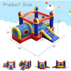 Image of Costway Inflatable Bouncers Inflatable Castle Kids Bounce House with Slide Jumping by Costway 781880226949 25634709