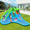 Image of Costway Inflatable Bouncers Inflatable Crocodile Style Water Slide Upgraded Kids Bounce Castle with 780W Blower by Costway 781880256250 03791258 Crocodile Style Water Slide Upgraded Kids Bounce Castle w/ 780W Blower