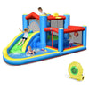 Image of Costway Inflatable Bouncers Inflatable Kids Water Slide Bounce Castle with 480W Blower by Costway 781880275114 82039475