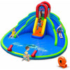 Image of Costway Inflatable Bouncers Inflatable Water Park Waterslide for Kids Backyard with 780W Air Blower by Costway 781880256311 27184653 Inflatable Water Park Waterslide for Kids Backyard w/ 780W Air Blower 