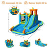 Image of Costway Inflatable Bouncers Inflatable Water Slide with Bounce House and Splash Pool without Blower for Kids by Costway