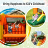 Image of Costway Inflatable Bouncers Kids Inflatable Bounce Jumping Castle House with Slide without Blower by Costway 781880256229 10936247 Kids Inflatable Bounce Jumping Castle House with Slide without Blower 