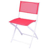 Image of 3 Pcs Folding Garden Patio Table Chairs Set by Costway
