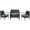 Image of Costway Outdoor Furniture 4 PCS Patio Rattan Cushioned Furniture Set by Costway 4 PCS Patio Rattan Cushioned Furniture Set by Costway SKU# 47132658