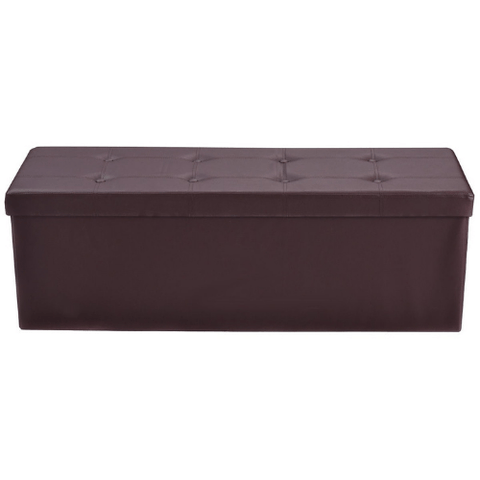 Costway Outdoor Furniture 45" Large Folding Ottoman Storage Seat by Costway 54168239 45" Large Folding Ottoman Storage Seat by Costway SKU# 54168239