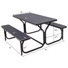 Image of Costway Outdoor Furniture Picnic Table Bench Set for Outdoor Camping by Costway Picnic Table Bench Set for Outdoor Camping by Costway SKU# 91203576