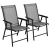 Image of Costway Outdoor Furniture Set of 2 Outdoor Patio Folding Chairs by Costway 7461758294654 12640895 Set of 2 Outdoor Patio Folding Chairs by Costway SKU# 12640895