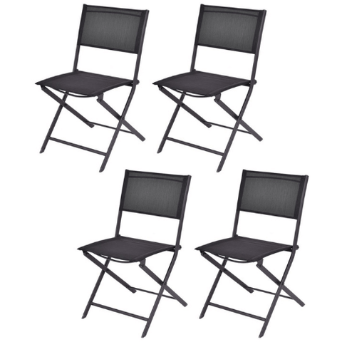 Costway Outdoor Furniture Set of 4 Outdoor Patio Folding Chairs by Costway 86250719 Set of 4 Outdoor Patio Folding Chairs by Costway SKU# 86250719