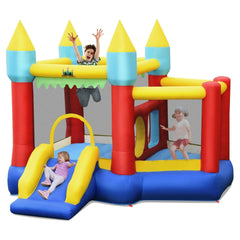Inflatable Bounce Slide Jumping Castle by Costway