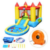 Image of Costway Residential Bouncers Included Kids Inflatable Bounce House Castle with Balls Pool & Bag by Costway 7461758555878 48130795-I Kids Inflatable Bounce House Castle with Balls Pool & Bag by Costway SKU# 48130795