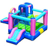 Image of Costway Residential Bouncers Inflatable Bounce Castle with Dual Slides and Climbing Wall by Costway