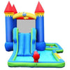 Image of Costway Residential Bouncers Inflatable Bounce House Castle Water Slide with Climbing Wall by Costway