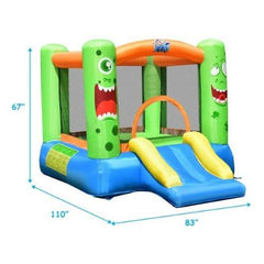 Inflatable Bounce House Jumper Castle Kids Playhouse by Costway