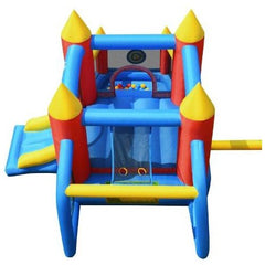 Inflatable Bounce House Slide Jumping Castle Soccer Goal Ball Pit by Costway