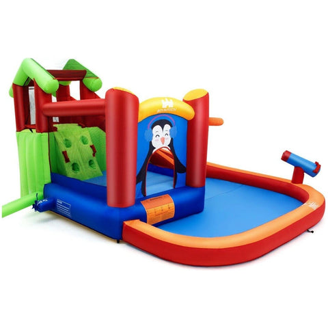 Costway Residential Bouncers Inflatable Slide Bouncer and Water Park Bounce House by Costway Inflatable Slide Bouncer and Water Park Bounce House Costway 41089253