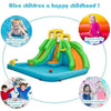 Image of Costway Residential Bouncers Inflatable Water Park Bounce House with Climbing Wall by Costway