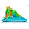 Image of Inflatable Water Park Bounce House with Climbing Wall by Costway