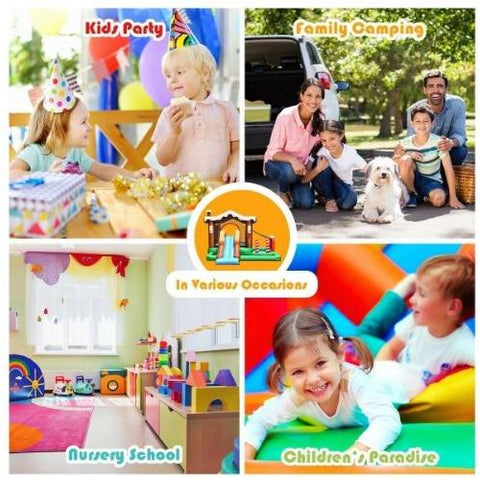 Costway Residential Bouncers Kids Inflatable Bounce House Jumping Castle Slide Climber Bouncer by Costway Kids Inflatable Bounce House Jumping Castle Slide Climber Bouncer by Costway SKU# 47085296