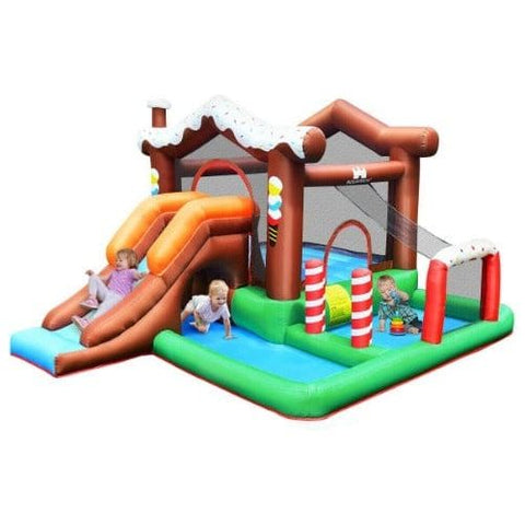 Costway Residential Bouncers Kids Inflatable Bounce House Jumping Castle Slide Climber Bouncer by Costway Kids Inflatable Bounce House Jumping Castle Slide Climber Bouncer by Costway SKU# 47085296