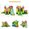 Image of Costway Residential Bouncers Kids Inflatable Dual Slide Jumping Castle with 780W Blower by Costway 7461759167902 83074156 Kids Inflatable Dual Slide Jumping Castle 780W Blower Costway 95431062