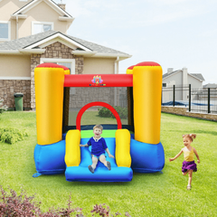 Kids Inflatable Jumping Bounce House without Blower by Costway