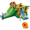 Image of Costway Residential Bouncers Kids Inflatable Jungle Bounce House Castle with Bag by Costway