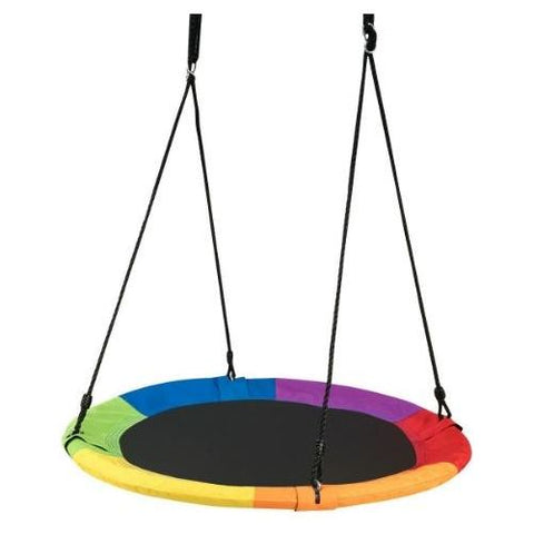 Costway Swings & Play Sets 40" Flying Saucer Tree Swing Outdoor Play for Kids by Costway 0796914862383 43058679 40" Flying Saucer Tree Swing Outdoor Play for Kids by Costway 43058679