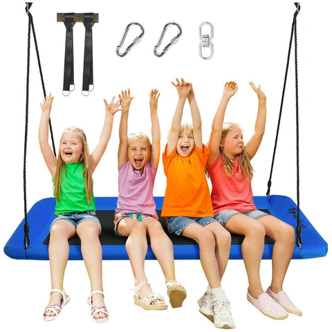 Costway Swings & Play Sets 60" Platform Tree Swing Outdoor with 2 Hanging Straps by Costway