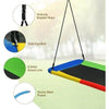 Image of Costway Swings & Play Sets 60" Platform Tree Swing Outdoor with 2 Hanging Straps by Costway
