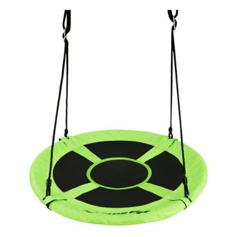 Costway Swings & Play Sets Green 40" 770 lbs Flying Saucer Tree Swing Kids Gift with 2 Tree Hanging Straps by Costway 6499853482042 09834561-G 40" 770 lbs Flying Saucer Tree Swing Kids Tree Hanging Straps Costway