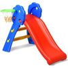 Image of Costway Swings & Playsets 2 Step Children Folding Slide with Basketball Hoop by Costway 796914862581 80731294 2 Step Children Folding Slide with Basketball Hoop by Costway 80731294