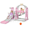 Image of Costway Swings & Playsets 3 in 1 Toddler Climber and Swing Set Slide Playset by Costway 3 in 1 Toddler Climber and Swing Set Slide Playset by Costway 07923485