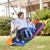 Image of Costway Swings & Playsets 60" Saucer Surf Outdoor Adjustable Swing Set by Costway 60" Saucer Surf Outdoor Adjustable Swing Set by Costway SKU# 89031472