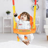 Image of Costway Swings & Playsets Toddler Swing Set High Back Seat with Swing Set by Costway 7461759240094 91042657 Toddler Swing Set High Back Seat with Swing Set by Costway 91042657