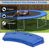 Image of Costway Trampoline 10FT Waterproof Safety Trampoline Bounce Frame Spring Cover Outdoor/Indoor by Costway